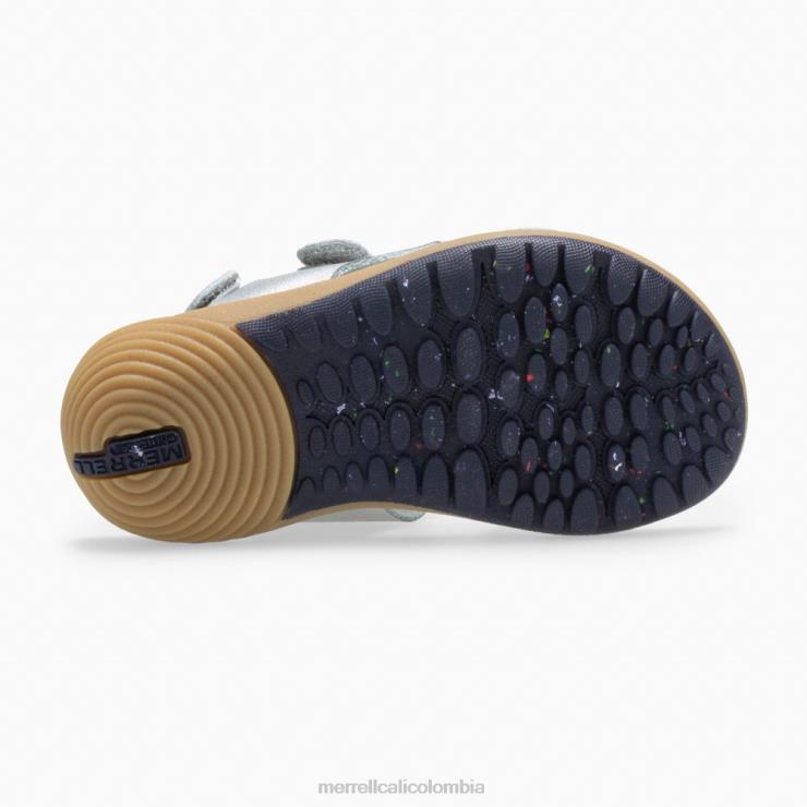 82LP61402 plata niños Merrell sandalia pasos desnudos (ml161231) zapatos