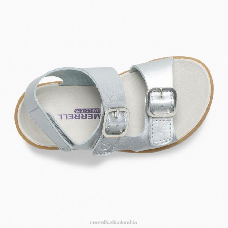 82LP61402 plata niños Merrell sandalia pasos desnudos (ml161231) zapatos