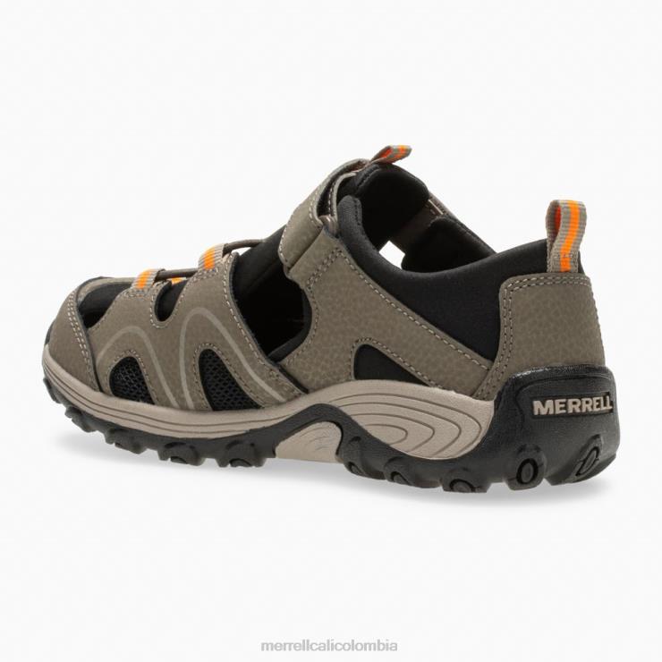 82LP61486 humo de pistola niños Merrell sandalia hidro teton (mk262021) zapatos