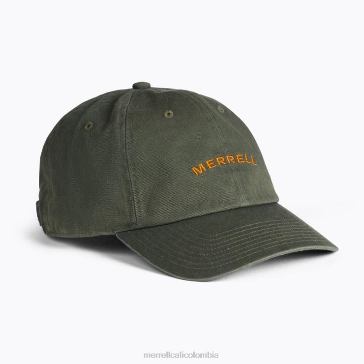 82LP6319 aceituna polvorienta unisexo Merrell gorro papá con arco pequeño (jaf26657-326) accesorios