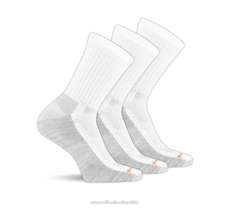 82LP6265 blanco unisexo Merrell paquete de 6 calcetines para equipo de trabajo (jss26719-100) accesorios
