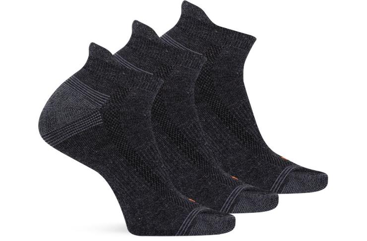 82LP6359 negro unisexo Merrell Pack de 3 calcetines con lengüeta de corte bajo reciclados (jsf24606-012) accesorios
